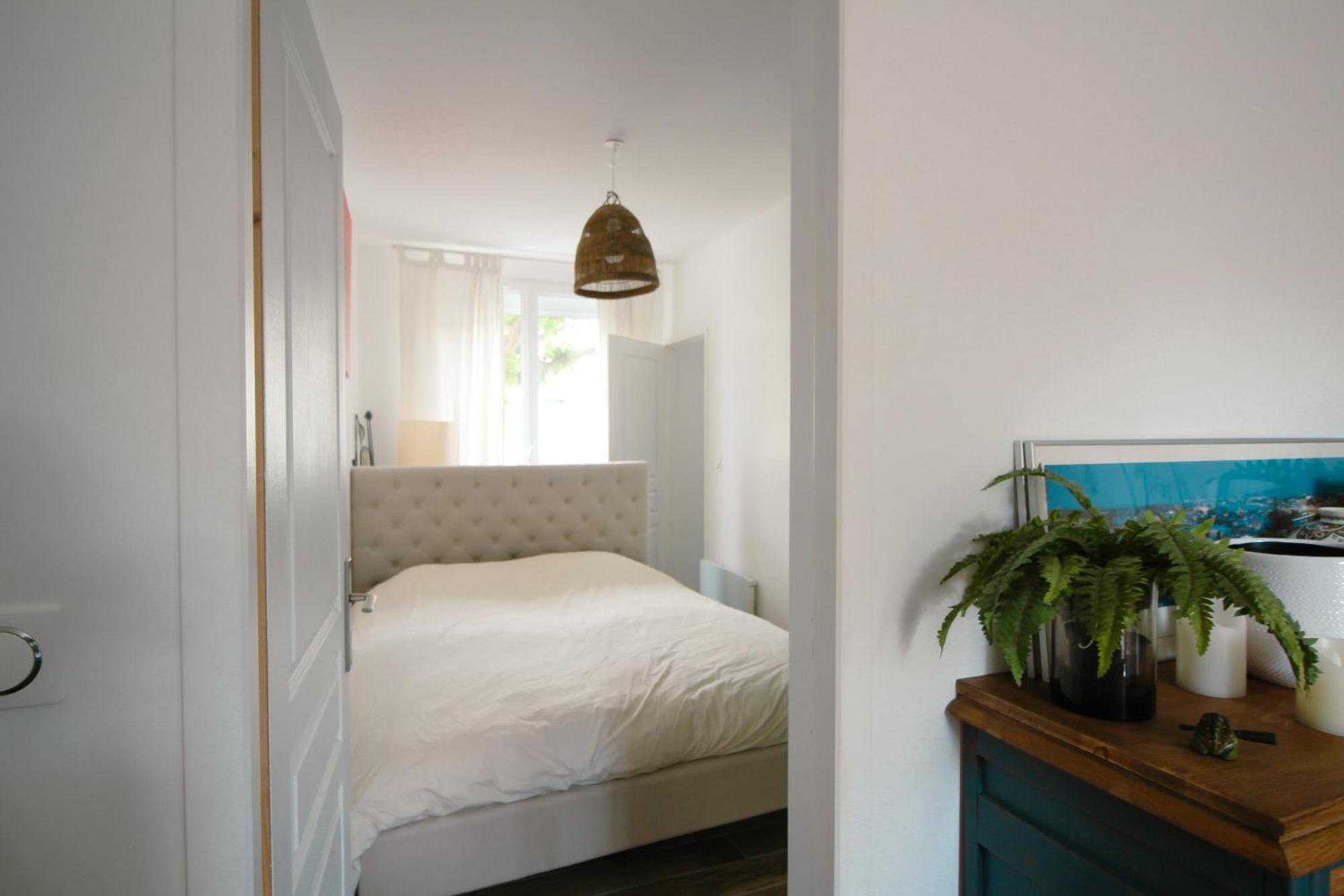 Appartement Avec Terrasse Privee, Plage A Pied Saint-Aubin-Sur-Mer  Bagian luar foto